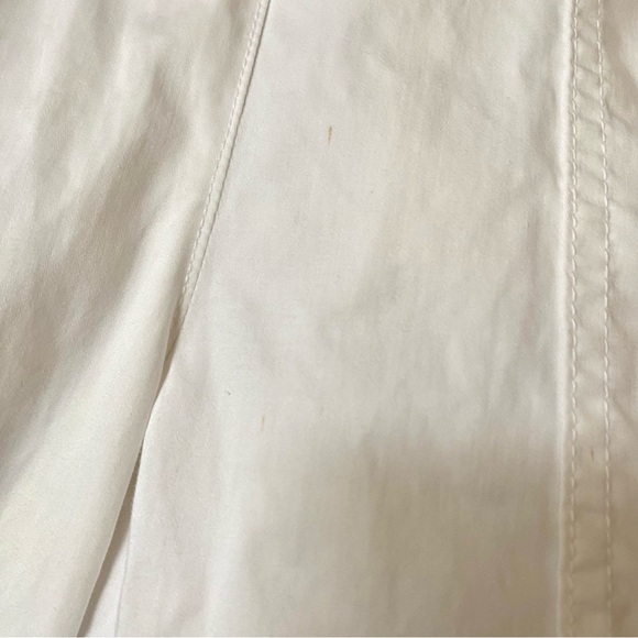 Nili Lotan Dallas Straight Leg cotton twill pant white - Picture 11 of 16